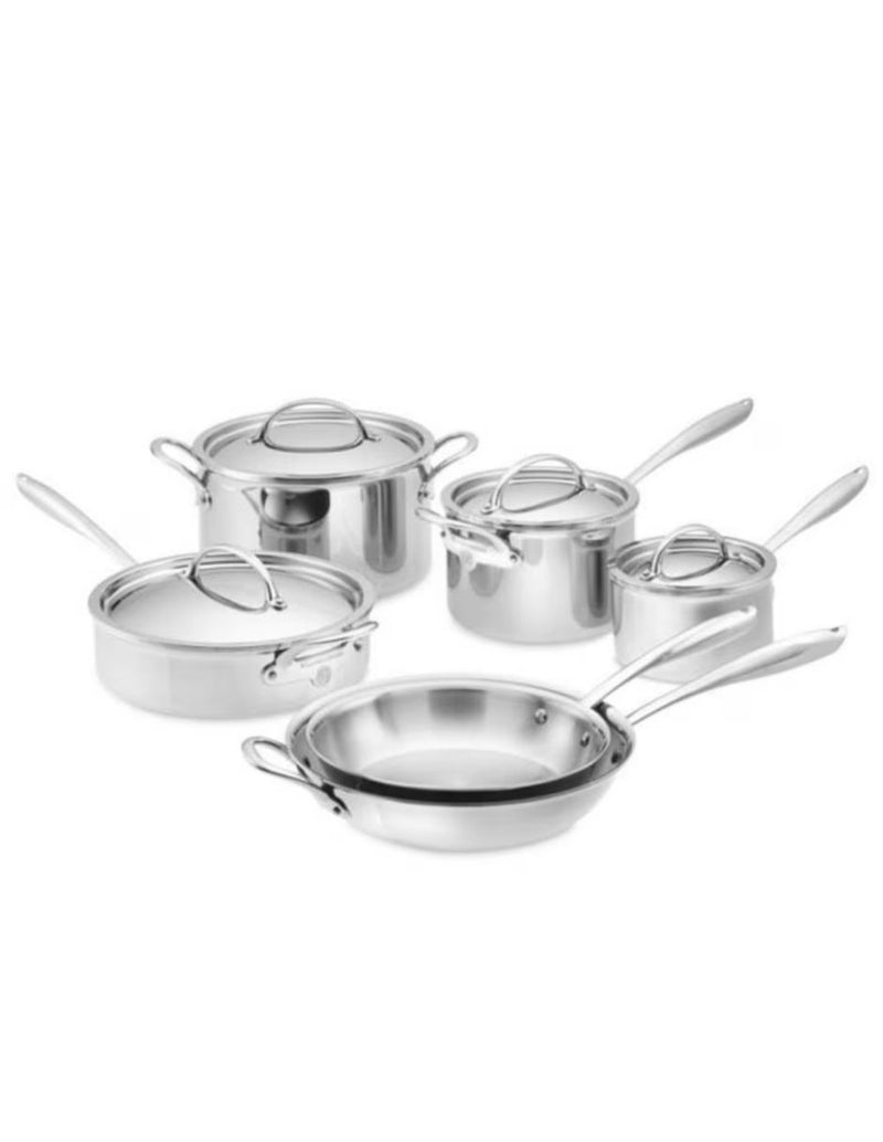 Batería de cocina de acero inoxidable 10 piezas - All-Clad d5