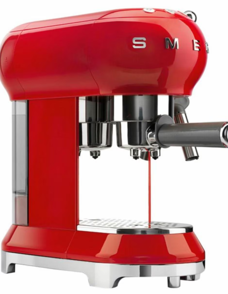 Cafetera Espresso Smeg - Roja