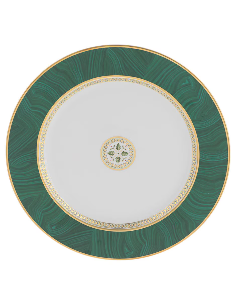 Platón de Porcelana Constance Malachit – Bernardaud 6 pieza