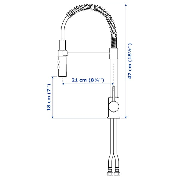 Llave/Rociador VIMMERN (Acero Inoxidable)